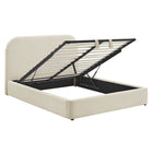 Modway Keynote King Fabric Upholstered Storage Platform Bed Frame