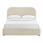 Modway Keynote King Fabric Upholstered Storage Platform Bed Frame