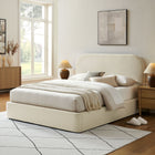 Modway Keynote King Fabric Upholstered Storage Platform Bed Frame