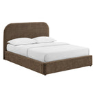 Modway Keynote King Fabric Upholstered Storage Platform Bed Frame