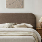 Modway Keynote King Fabric Upholstered Storage Platform Bed Frame