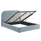 Modway Keynote King Fabric Upholstered Storage Platform Bed Frame