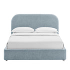 Modway Keynote King Fabric Upholstered Storage Platform Bed Frame