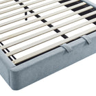 Modway Keynote King Fabric Upholstered Storage Platform Bed Frame