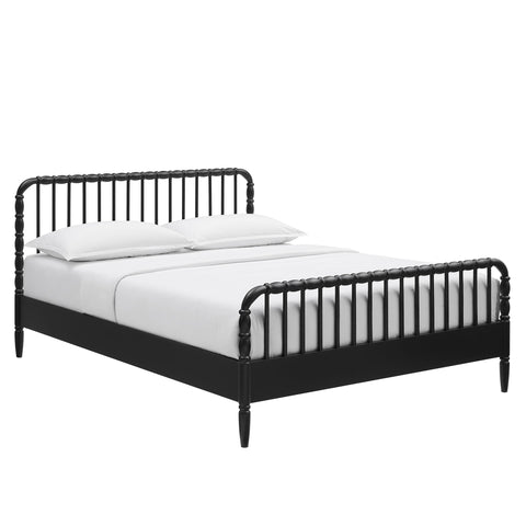 Modway Arlette Full Size Wood Spindle Bed Frame