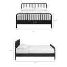 Modway Arlette Full Size Wood Spindle Bed Frame