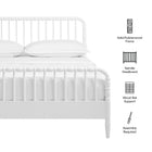 Modway Arlette Full Size Wood Spindle Bed Frame