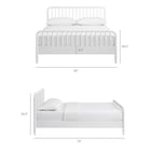 Modway Arlette Full Size Wood Spindle Bed Frame