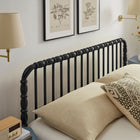 Modway Arlette King Size Wood Spindle Bed Frame