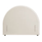 Modway Resort Twin Size Stain-Resistant Performance Velvet Arched Headboard