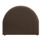 Modway Resort Twin Size Stain-Resistant Performance Velvet Arched Headboard