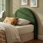 Modway Resort Twin Size Stain-Resistant Performance Velvet Arched Headboard