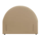 Modway Resort Twin Size Stain-Resistant Performance Velvet Arched Headboard