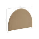 Modway Resort Full Size Stain-Resistant Performance Velvet Arched Headboard