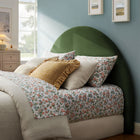 Modway Resort Queen Size Stain-Resistant Performance Velvet Arched Headboard