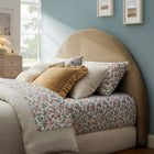 Modway Resort Queen Size Stain-Resistant Performance Velvet Arched Headboard