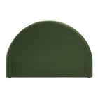 Modway Resort King Size Stain-Resistant Performance Velvet Arched Headboard