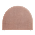 Modway Resort Twin Size Upholstered Fabric Arched Headboard