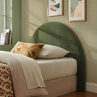 Modway Resort Twin Size Upholstered Fabric Arched Headboard