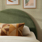 Modway Resort Twin Size Upholstered Fabric Arched Headboard
