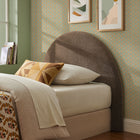Modway Resort Twin Size Upholstered Fabric Arched Headboard