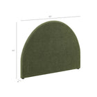 Modway Resort Full Size Upholstered Fabric Arched Headboard