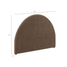 Modway Resort Full Size Upholstered Fabric Arched Headboard