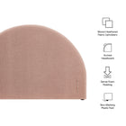 Modway Resort King Size Upholstered Fabric Arched Headboard