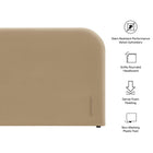 Modway Keynote Full Size Stain-Resistant Performance Velvet Headboard