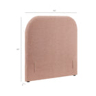 Modway Keynote Twin Size Upholstered Fabric Headboard