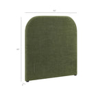 Modway Keynote Twin Size Upholstered Fabric Headboard