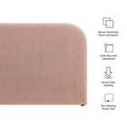 Modway Keynote Full Size Upholstered Fabric Headboard