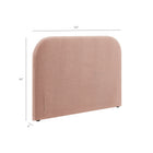 Modway Keynote Full Size Upholstered Fabric Headboard