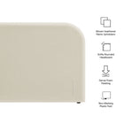 Modway Keynote Full Size Upholstered Fabric Headboard
