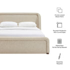 Modway Tasmin King Upholstered Fabric Platform Bed