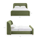 Modway Tasmin King Upholstered Fabric Platform Bed