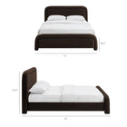 Modway Beck Queen Performance Velvet Platform Bed