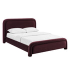 Modway Beck Queen Performance Velvet Platform Bed