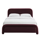 Modway Beck Queen Performance Velvet Platform Bed