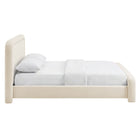 Modway Beck King Performance Velvet Platform Bed
