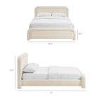 Modway Beck King Performance Velvet Platform Bed