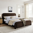 Modway Beck King Performance Velvet Platform Bed