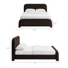 Modway Beck King Performance Velvet Platform Bed