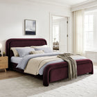 Modway Beck King Performance Velvet Platform Bed