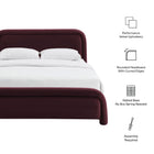 Modway Beck King Performance Velvet Platform Bed