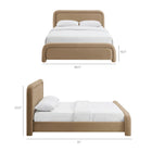 Modway Beck King Performance Velvet Platform Bed