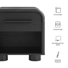 Modway Bellamy Curved 1-Drawer Nightstand
