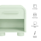 Modway Bellamy Curved 1-Drawer Nightstand