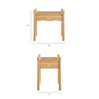 Modway Darcy Wood Nightstand or Side Table