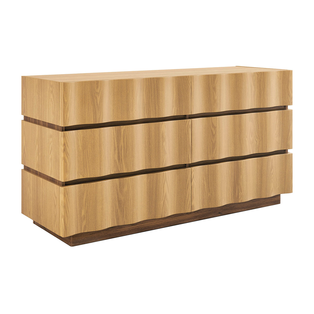 Modway Isola Wavy 6 Drawer Dresser